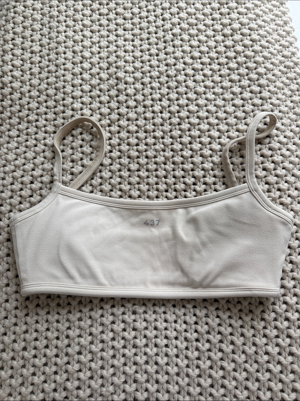 437 The Micro Bra in Creme